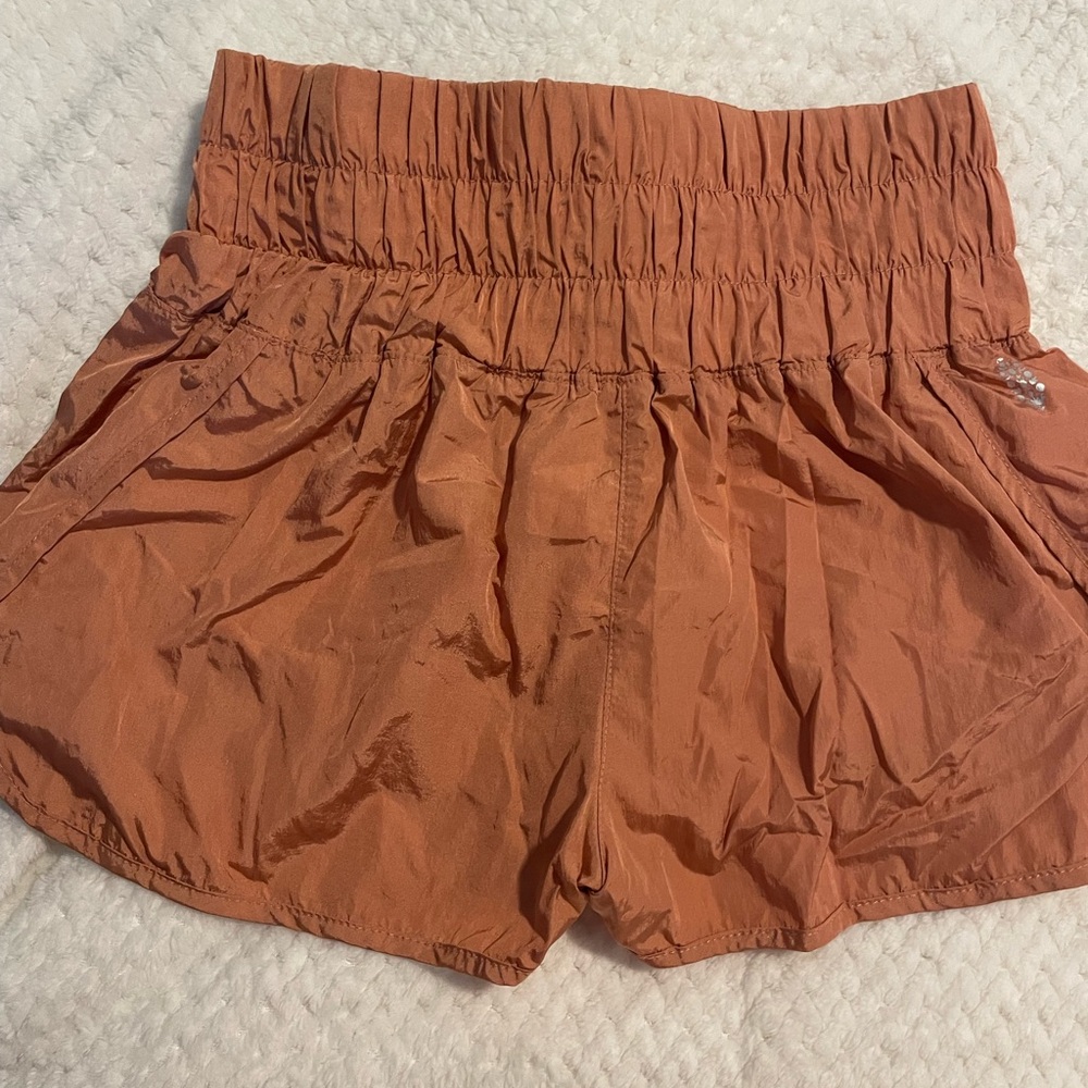 Free people Shorts in Black with Moisture-Wicking Fabric